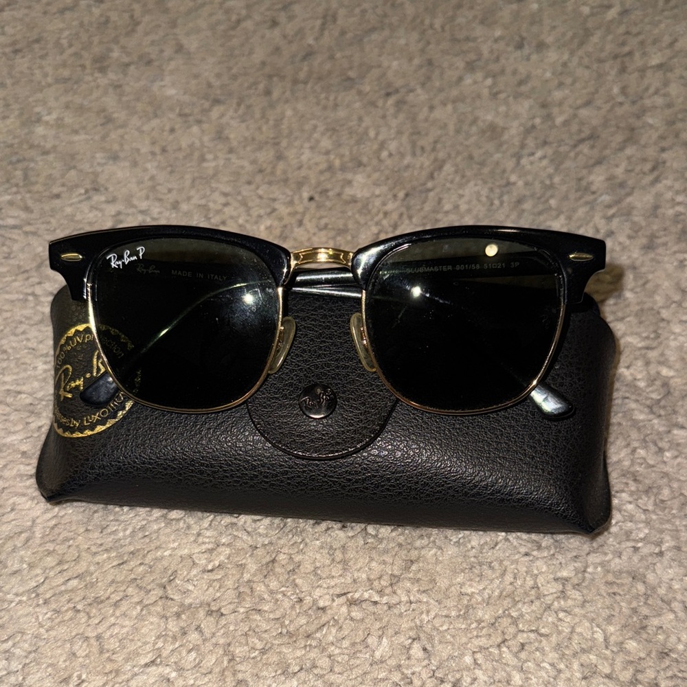 Ray-Ban Clubmaster Polarized Sunglasses